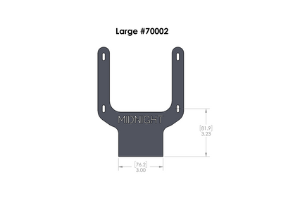 AEM CD-7 Digital Dash Universal Mounts